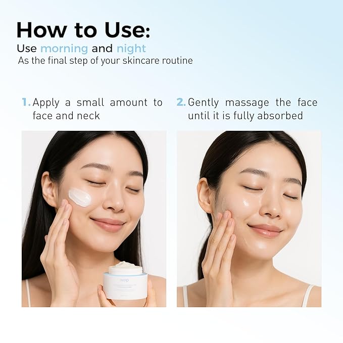 WNP Hyaluronic Acid Moisturizing & Firming Cream -4D Hyaluronic Acid, Aloe Vera,Peptides,Collagen,Ceramides Anti-Aging Face Moisturizer Vegan SkinCare for Fine Lines,Wrinkles Dry Sensitive Skin