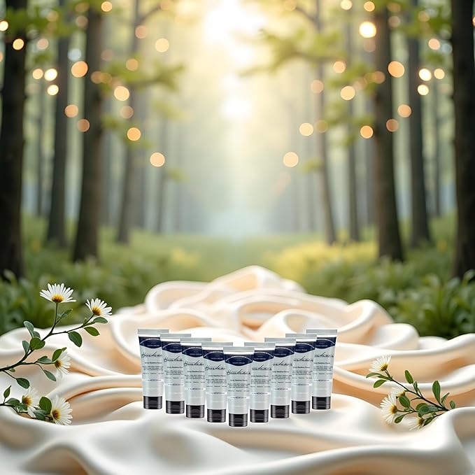 100 Pack Misty Bamboo Forest Hand Cream Bulk - Travel Size Scented Hand Lotion Set for Dry Cracked Hands, Ideal Holiday Gift for Women/Nurse/Bridesmaid/Teacher Appreciation, 1.0 oz/30 ml