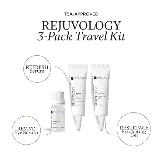 REJUVOLOGY Skincare Travel Trio