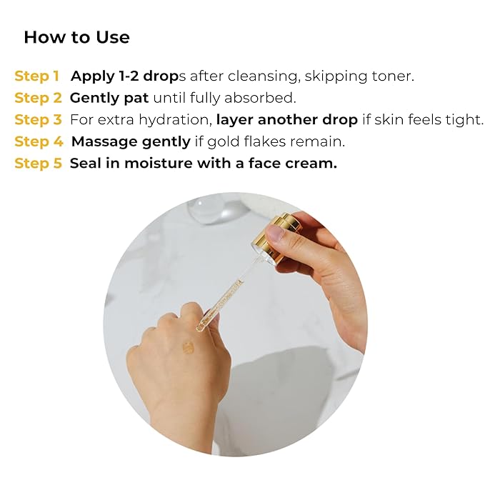 BMBCO 24K Gold Collagen Serum – Anti-Wrinkle & Skin Tightening, Deep Hydration & Brightening, EGF & Peptides Face Serum for Youthful Glow