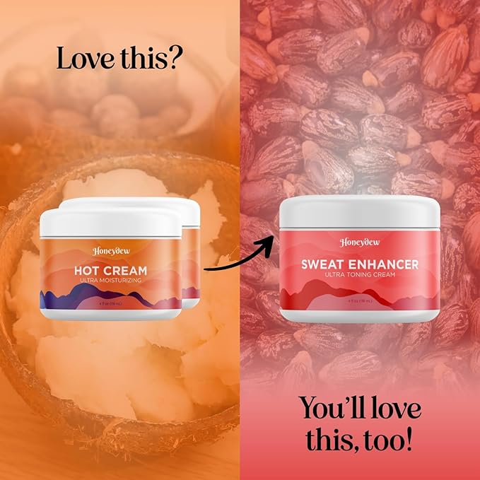 Premium Hot Cream Sweat Enhancer - Firming Body Lotion for Women and Men and Body Sculpting Cellulite Workout Cream - Ultra Moisturizing Invigorating Body Firming Cream with Natural Oils - 2 Pack
