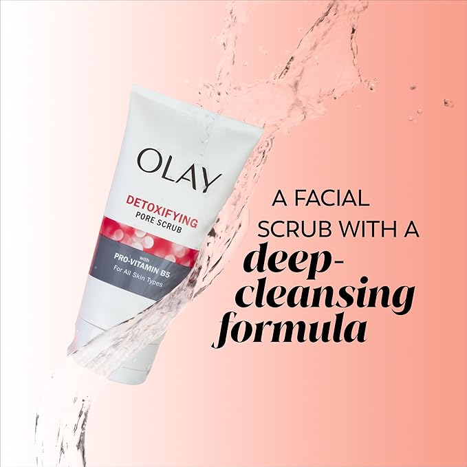 Olay Face Wash Regenerist Advanced Anti-Aging Pore Scrub Cleanser (5.0 Oz) and Micro-Sculpting Face Moisturizer Cream (1.7 Oz) Skin Care Duo Pack, Total 6.7 Ounces