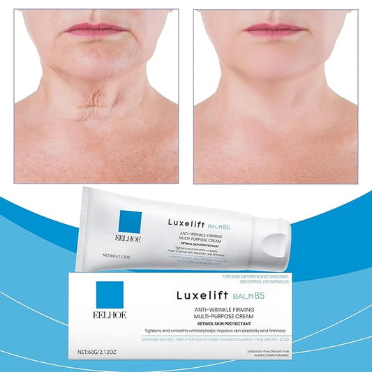 Firming Body Butter Cream - with Retinol, Niacinamide, Hyaluronic Acid, Intense Hydration & Skin Tightening Moisturizer for Smooth, Youthful-Looking Skin,2.12oz