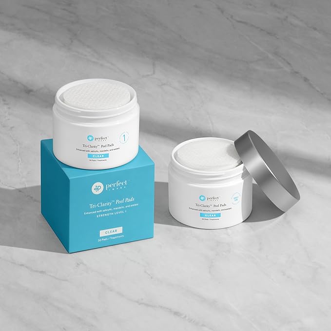 Tri-Clarity Peel Pads, Enhanced with Salicylic Acid, Mandelic Acid, Tea Tree Oil, Green Tea Extract (25% Strength Level)