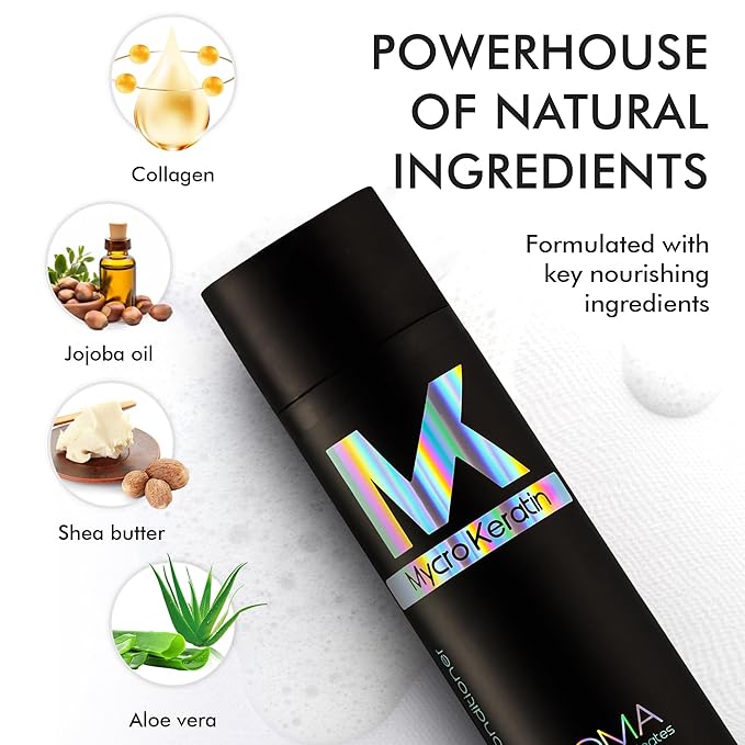 Mycro Keratin KROMA Hair Conditioner for Color Treated Hair, Moisturizing Color Safe Care Conditioner for Women with Antioxidants, Shea Butter, Collagen, Jojoba Oil, Aloe Vera (8.45 Fl Oz)