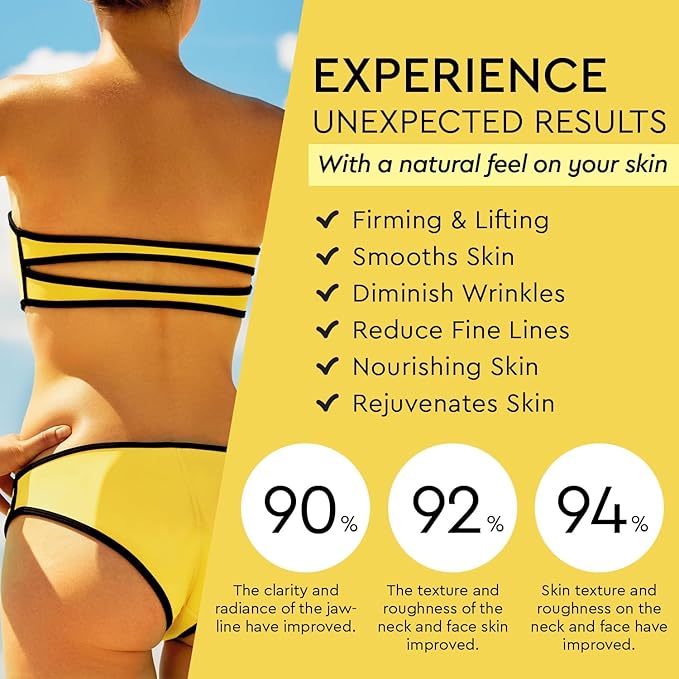 Body Tightening and Firming Cream: Crepey Skin Firming Lotion for Bum, Thighs, Arm & Belly–Skin Toning & Cellulite Reduction Cream