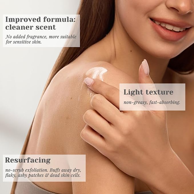 Advanced Retinol Body Lotion Anti-Aging Firming Moisturizer All-Over Body & Face Cream with a Smoothing and Refreshing Texture Enriched with 1% Retinol Hyaluronic Acid for Smoother Skin 6.76 oz