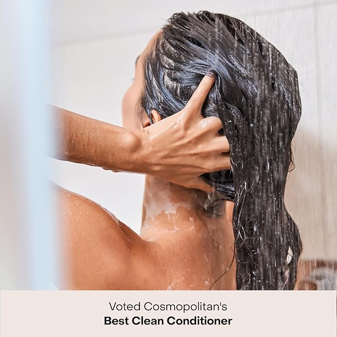 Everist The Haircare Meets Skincare Set, Includes Shampoo & Deep Conditioner Concentrates, Strengthens & Repairs Hair, Hydrates & Soothes Scalp, Plant-Based & Color-Safe, 3.4 fl oz Each