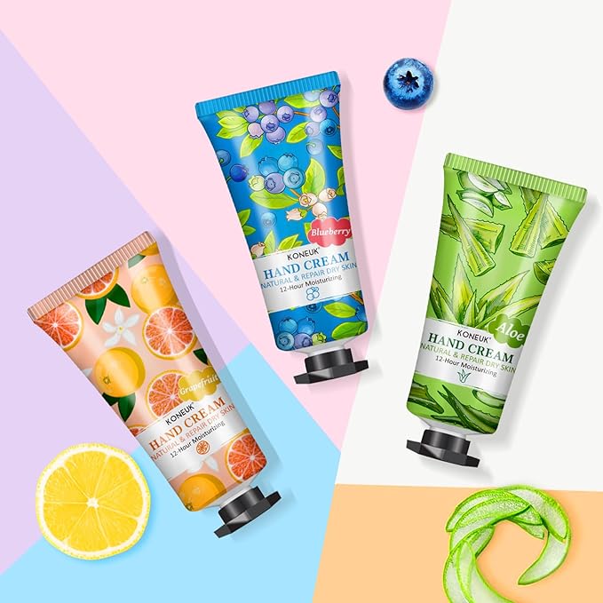 16 Pack Hand Cream Gifts Set, Bulk Hand Lotion Travel Size for Dry Cracked Hands, Hand Cream for Bridesmaid Gifts, Employee Appreciation Gifts, Birthday Gifts and Bridal Shower Gifts