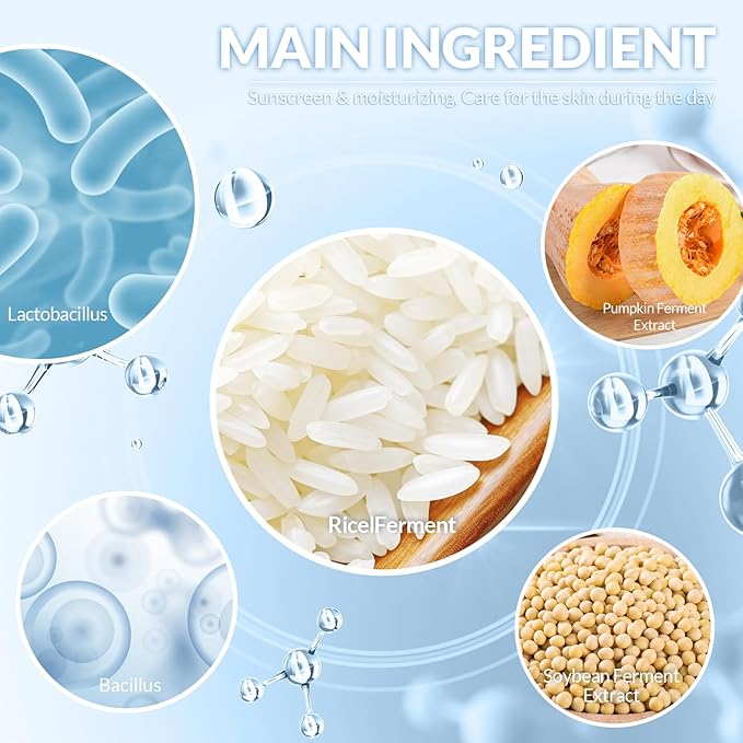 Relief Sun Rice + Probiotics SPF50+ PA++++, Facial Sunscreen, Korean Skincare, Korean Sunscreen, Facial Moisturizer for All Skin Type and UV Defense, Nourishing Skin (50ml)