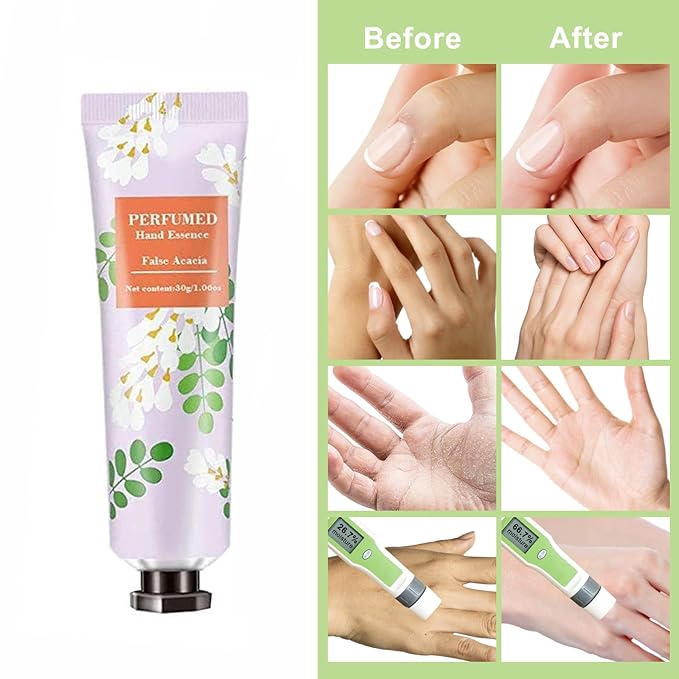 10 Pack Fruits Fragrance Hand Cream, Moisturizing Hand Care Cream Travel Gift Set With Shea Butter Natural Aloe and Vitamin E For Men And Women-30ml