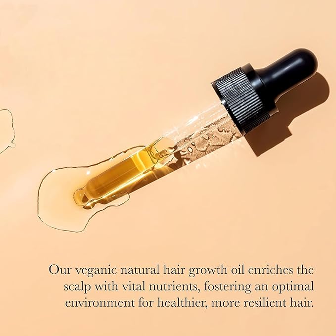 Hair Growth Oil，hair Growth Serum，100% Natural Rosemary Oil ，Improve Your Scalp Health & Forces Hair Growth Naturally Inunder (3PCS)