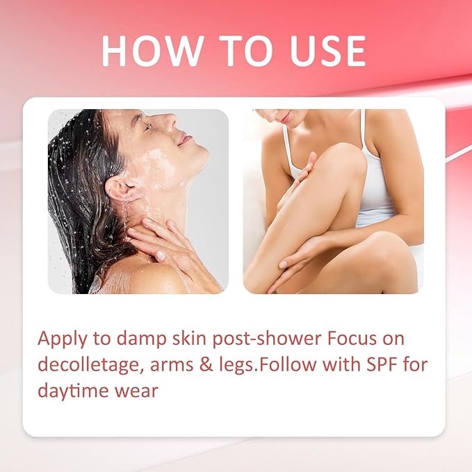 Glossy Anti-Wrinkle & Firming Body Serum - 100ml | Hyaluronic Acid, Vitamin E, Glycerin, Shea Butter, Peptides, Anti-Aging, Hydrating, Skin Plumping