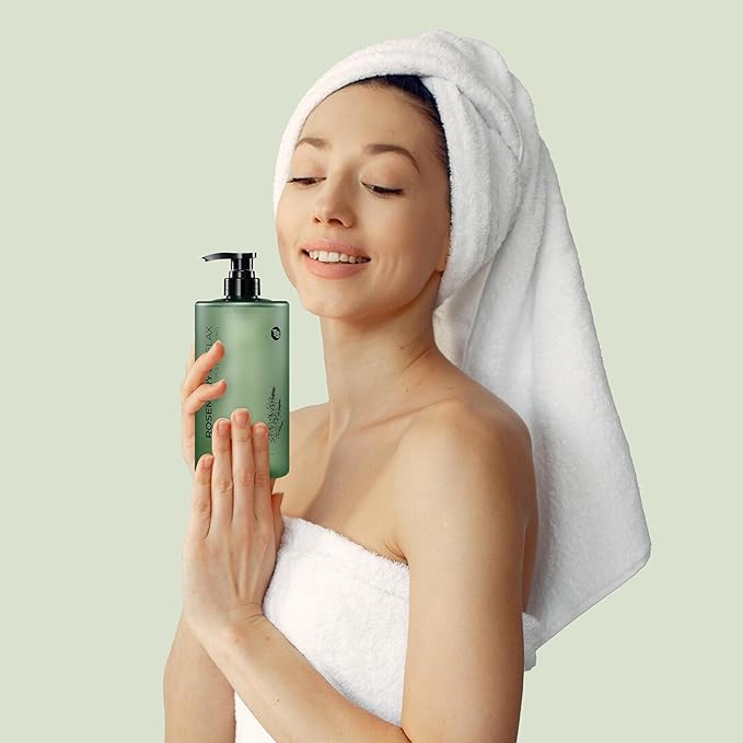 TS Rosemary & Relax Shampoo (1000g) Hydrating & Calming | Natural Ingredients | Sulfate-Free | Korean Shampoo