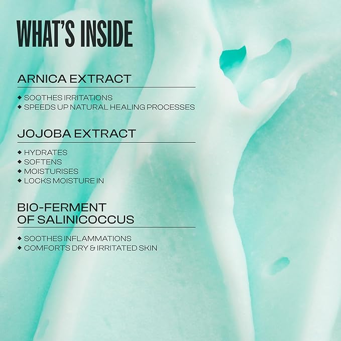 Men Rock After Shave Sorbet - Face Moisturizer - Soothing Aftershave for Men - Mens Skincare Products - Post Shave Balm - Face Lotion - 3.4 oz