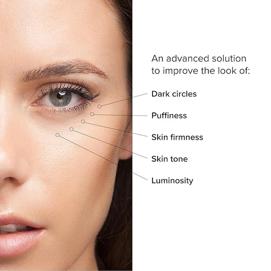 Serovital Beauty Dark Circle Eraser – Brightening & Anti‑Puffiness Under-Eye Treatment with Peptides, Dark Circle Corrector – eye corrector for dark circles - Hormone-Aware, Clinically Tested – 15mL