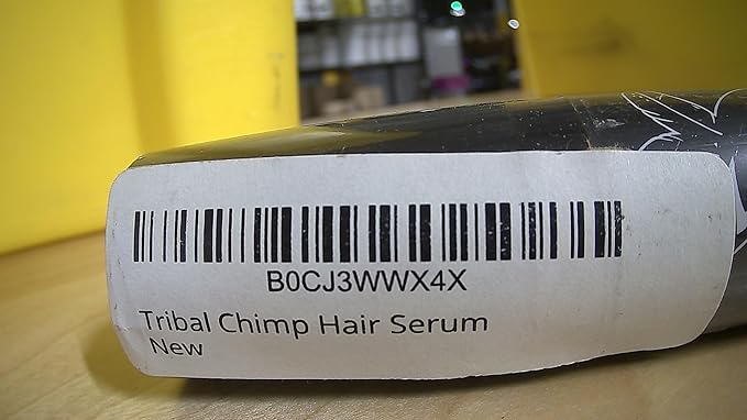 Tribal Chimp 1oz Hair Serum for Day and Night Hair Care - Argan Oil, Coconut Oil, and Biotin for Dry, Frizzy, and Damaged Hairs - Hydrating, Nourishing and Strengthening Serum