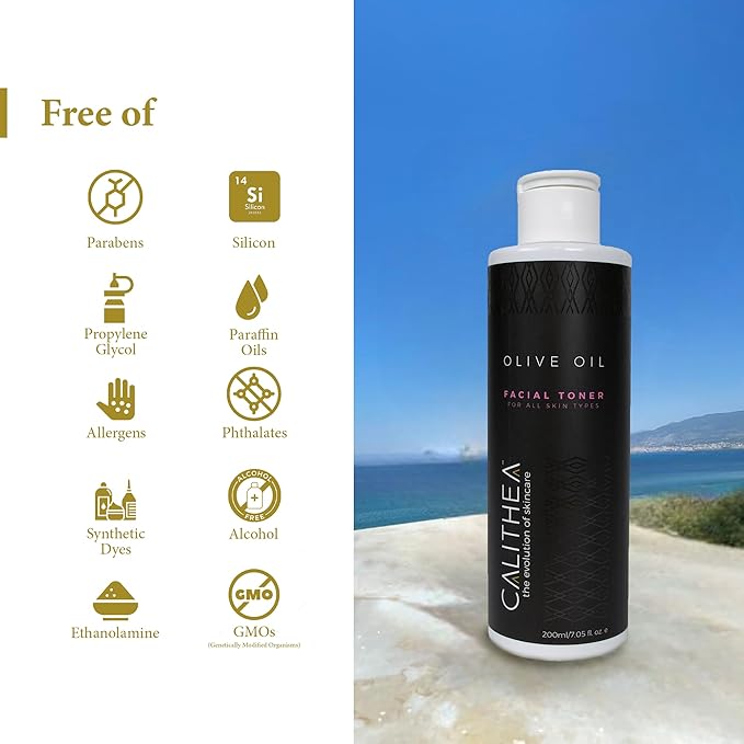 Calithea Facial Toner Scent Free Refreshing & Hydrating for All Skin Types