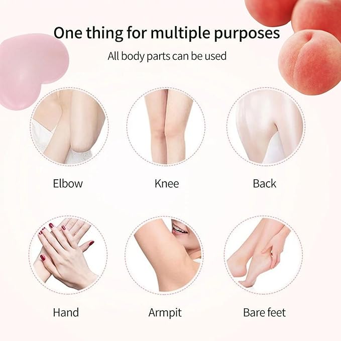 Natural Exfoliating Bar Soap for Dark Spots, Pore Cleansing & Body Exfoliant Soap Bar & Dead Skin Remover for Women & Man with Aloe, Honey& Citric Acid for Japanese Skincare 2.8 Oz