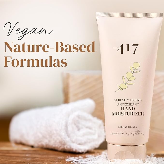 -417 Minus Milk & Honey Hand Moisturizer: Nourishing Anti-Oxidant Rich