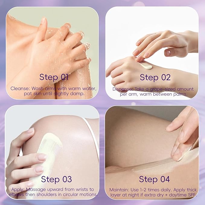 Sculpt & Tone Arm Cream - 7% Pro Tightening Firming Complex with Ashwagandha Root Extract - Smooths The Look Of Wrinkles, Deeply Hydrates, Firms The Look Of Crepey Texture On The Arms - 100ml (1)