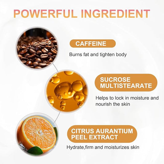 B Flat Belly Firming Cream - Body Cream Skin Tightening for Stomach Thighs & Butt, Firming and Moisturizing Body Tightening Cream