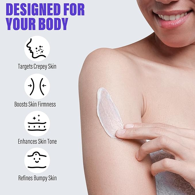 Get Dream Overnight Toning Whip 200mL/6.76oz - Anti-Wrinkle Body Firming Cream Cellulite Remover for Legs and Body - Anti Aging Skin Tightening Cream for Women Target Look Of Loose Skin