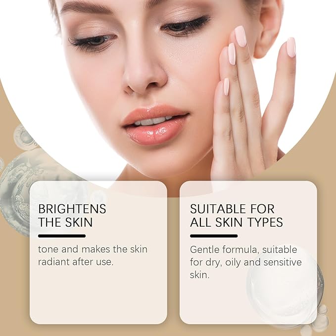 Dual Action Facial Peeling Set - Rice Water & Black Rice Exfoliating Ampoules for Gentle Skin Renewal, Non-Irritating Texture Refiner (2 x 100ml)