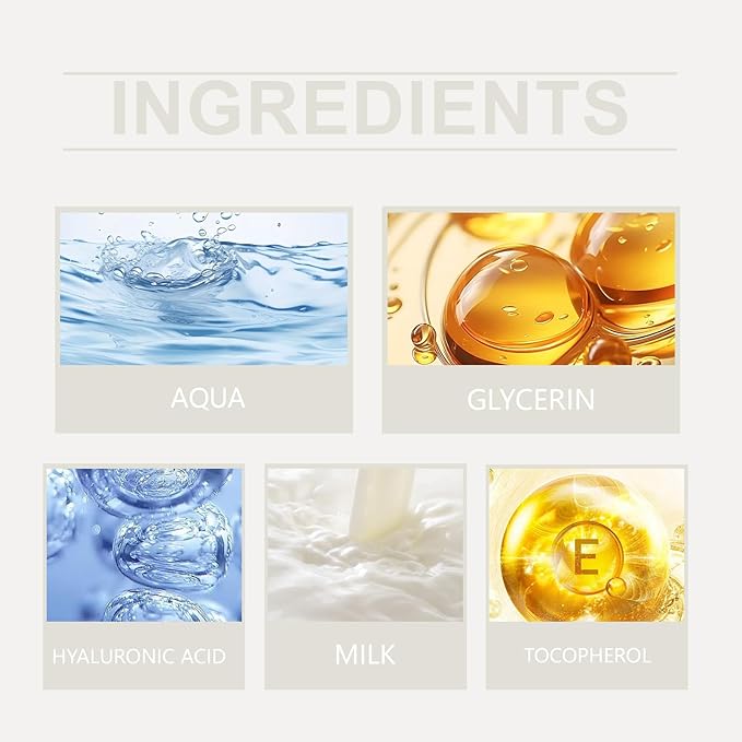 Milk Toner, Hydrating Toner for Face, Soothes Skin, Locks in Moisture, Reduces Redness, Barrier Repair, Pore Tightening, Fit for Sensitive & Oily Skin-150mL /3.38 Fl.Oz