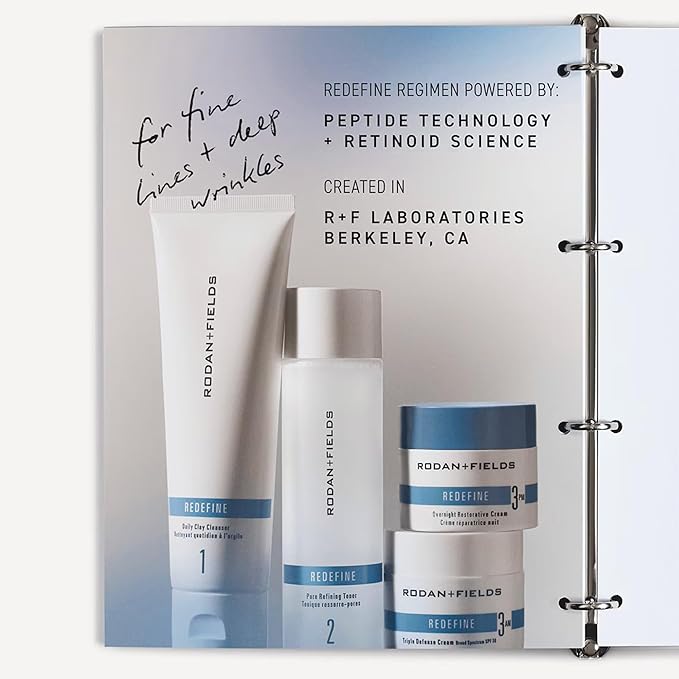 RODAN + FIELDS Redefine Daily Clay Cleanser and Redefine Pore Refining Toner Bundle