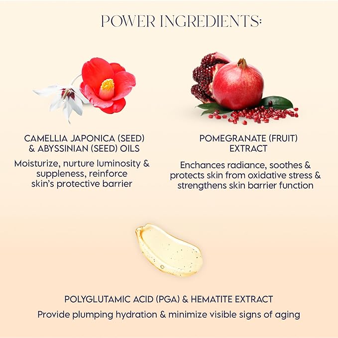 ieró Beauty Moonkissed Restorative Moisture Emulsion | Hydrating Anti-Aging Face Moisturizer | Helps Reduce Fine Lines and Wrinkles | Skincare for Day or Night | Paraben and Cruelty Free | 1.69oz