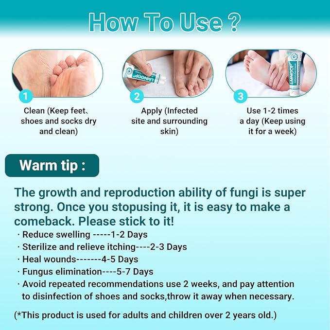 Athletes Foot Treatment Cream, Maximum Strength for Athlete's Foot (Tinea Pedis), Itching, Blister, Burning, Cracking, Scaling, Beriberi,Natural Herbs Antifungal Foot Cream