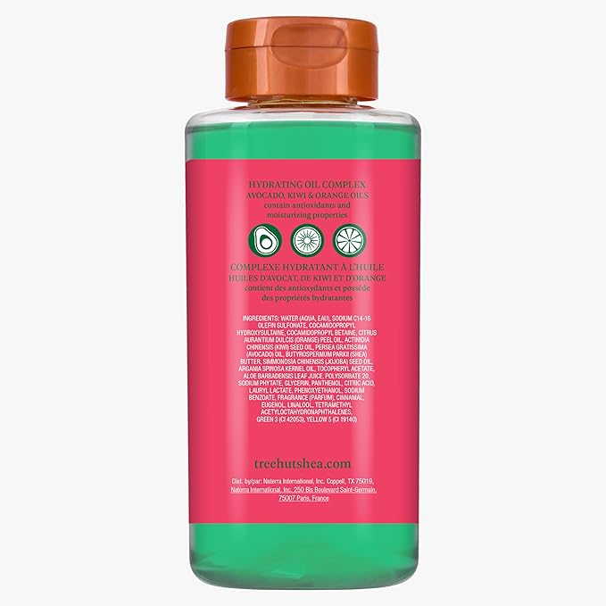 Tree Hut Mistletoe Magic Foaming Gel Wash, Moisturizing & Hydrating Body Wash with Shea Butter, Cleanses Skin Leaving It Soft & Fresh, Holiday Gift & Stocking Stuffer, 18 fl oz