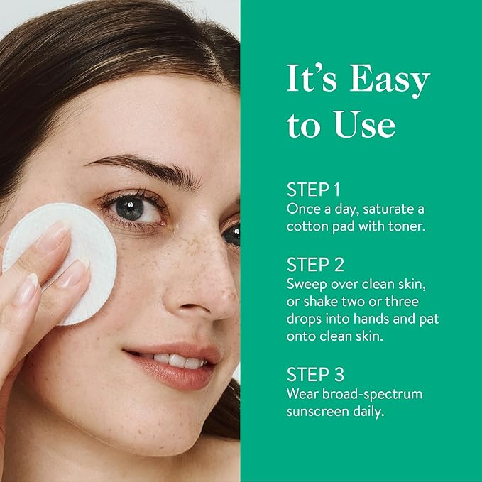 good.clean.goop Beauty The Illuminator 10% Glycolic Toner | Correct Texture and Minimize Pores | Glycolic Acid, Black Tea Ferment, & Snow Mushroom Extract | Helps Even Skin Tone | Vegan | 3.4 Fl oz