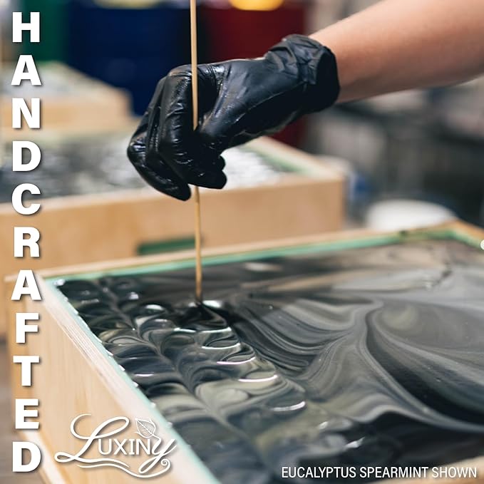 Luxiny Oatmeal Cinnamon Handmade Bar Soap for Bath and Body, Palm Oil Free Moisturizing Vegan Natural Castile Soap made with Oatmeal, Cocoa & Shea Butter & Aloe for Eczema, Dry, Sensitive Skin(3 Pack)