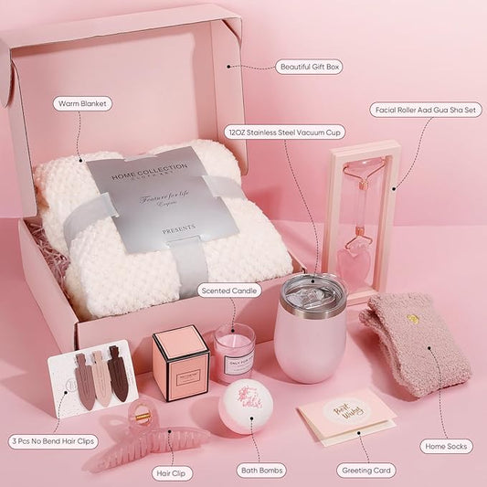 Birthday Gifts for Women, Mothers Day Gifts,Self Care Gifts, Get Well Gifts , Relaxing Spa Gift ,Gift for Mom, Wife, Sisters,Girlfriends,Daughter,Teen Girl,Grandma, Coworker