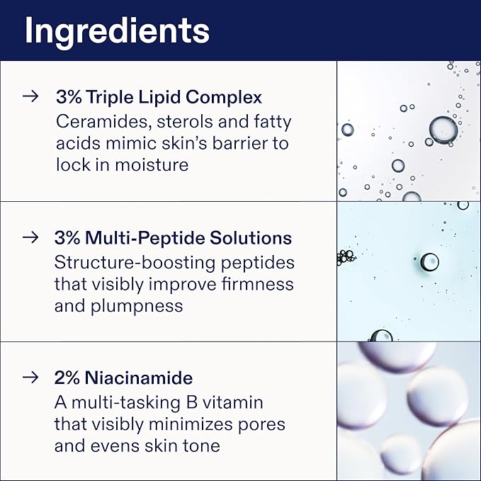 Skinfix Triple Lipid Activating Serum - 1 oz - Visibly Smooths & Firms Skin - Reduces Fine Lines & Wrinkles - Fast Absorbing, Non-Comedogenic, Fragrance Free, Vegan, Cruelty Free