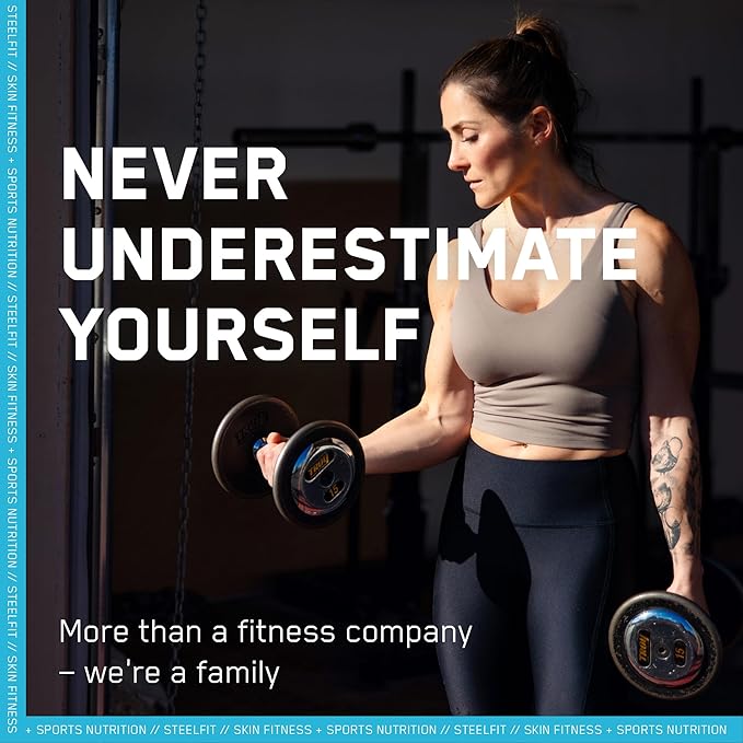 SteelFit Firming Body Lotion - Contouring & Skin Tightening Cream for Body - Firm & Tone Cellulite Remover for Legs Belly & Saggy Skin - Nourishing & Soothing with Shea & Cocoa Butter - Pink Pomelo