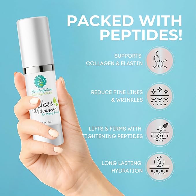 Skin Perfection Ageless Advanced Age-defying Serum Anti-aging Peptides Snap 8 Adipofill Matrixyl Synthe 6 Skin Firm Dipeptide Syn-ake Syn-coll Dmae Haloxyl Hyaluronic Acid