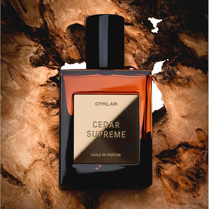 Perfume Oil Roll-On. Travel-Friendly Cedar Supreme Fragrance With Bergamot, Lavender, and Cedarwood. Long-Lasting Essential Oil Parfum For Women and Men. 0.5 Fl Oz Scented Rollerball Bottle