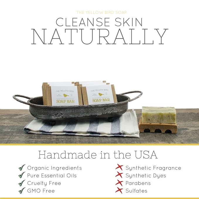 Lavender Goats Milk Soap Bar with Oats - Gentle Exfoliating Bath Soap. Moisturizing Dry Skin Face & Body Wash. Mild Natural and Organic Soap. Made in the USA