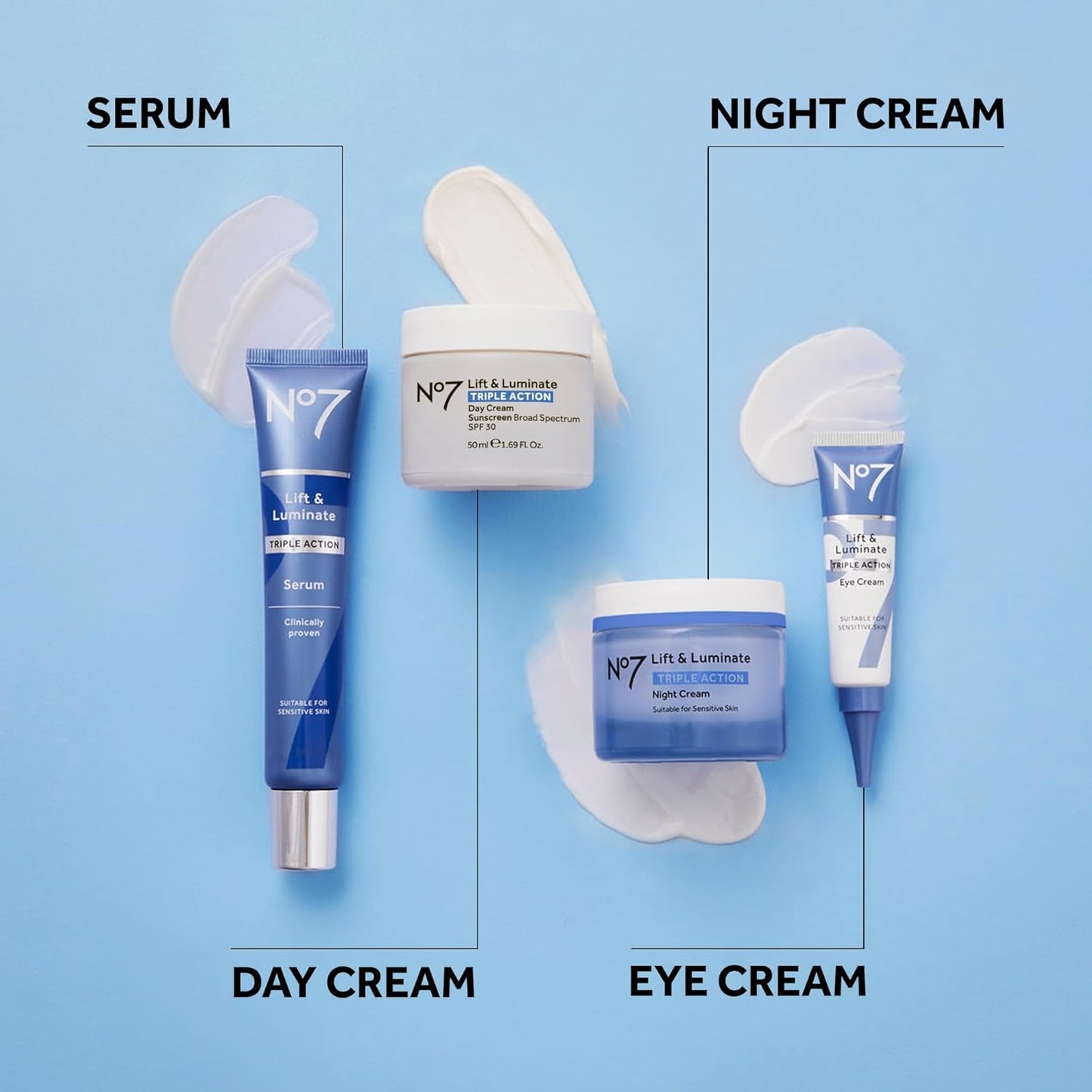 Lift & Luminate Triple Action Anti-Aging Face Cream – Fragrance-Free Daily Moisturizer with SPF 30, Collagen Peptides & Brightening Complex – Firming & Wrinkle Cream for Mature Skin – 1.69 oz