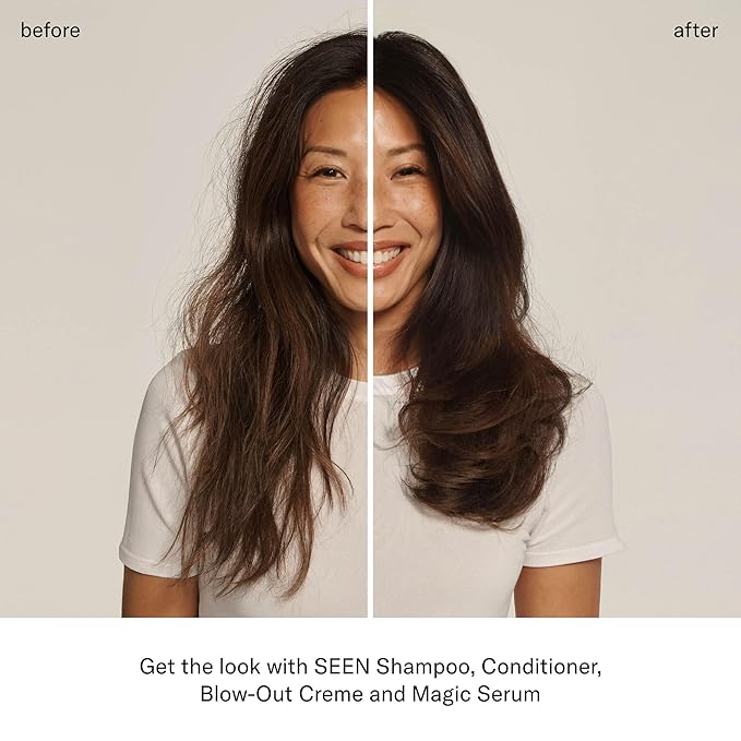 SEEN Conditioner, Fragrance Free - Non-Comedogenic & Sulfate-Free Hair Conditioner- Dermatologist-Developed - Safe for Sensitive, Eczema & Acne Prone Skin