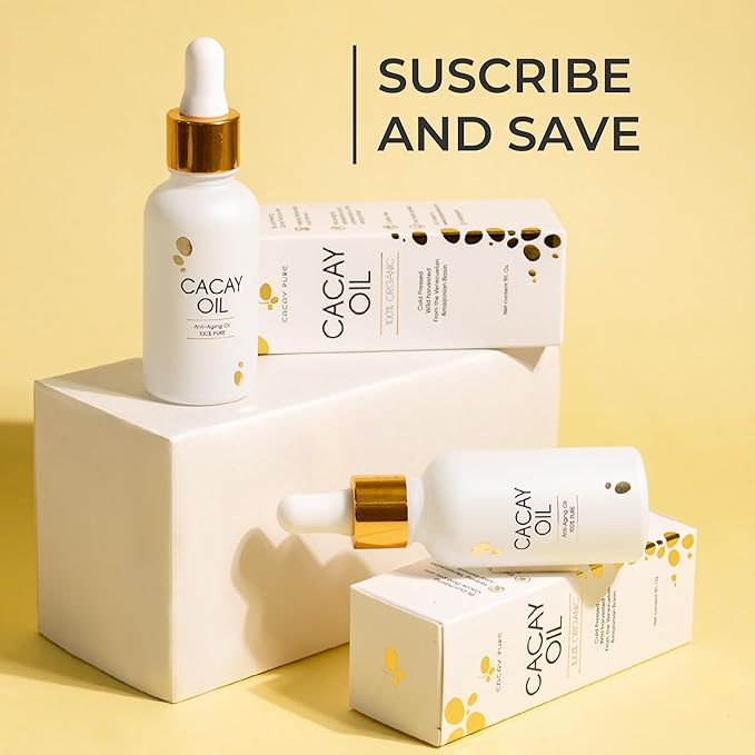 Cacay Face Oil – Natural Retinol Alternative with Vitamin E & A – 100% Organic, Cold-Pressed – Anti-Aging, Hydrating & Anti-Wrinkle Skincare – 1 Fl Oz (30ml)