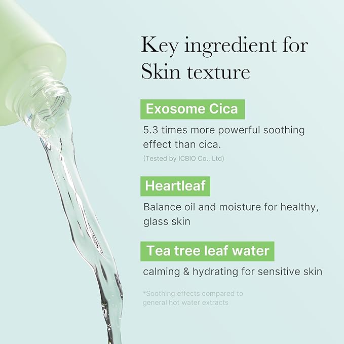 Medicube Exosome Cica Toner | Daily Soothing Toner With Exosome Cica, Heartleaf, Tea Tree, 12 Kinds of Cica | Low Irritation, Sebum care Korean Skin Care, for Stressed Skin (210ml / 7.10 fl.oz.)