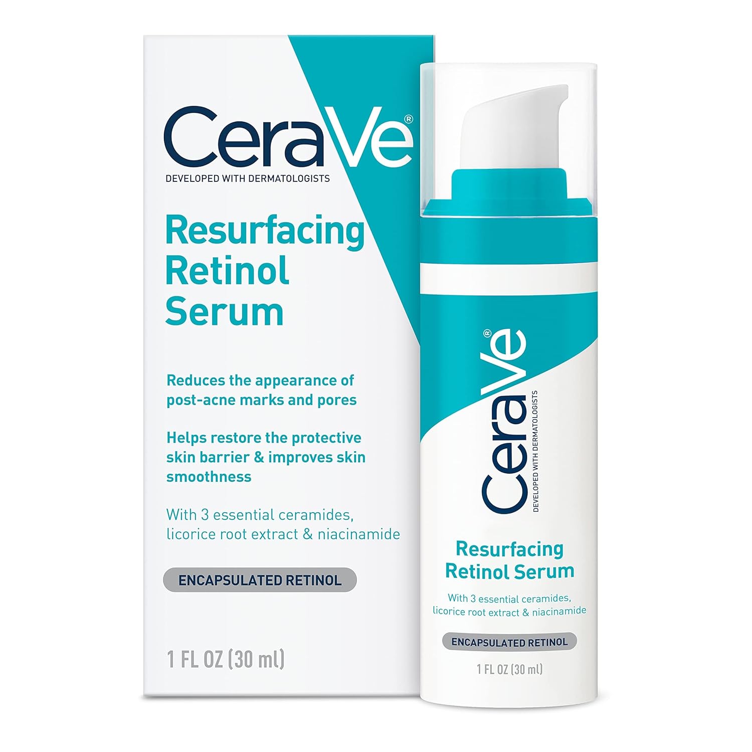 Resurfacing Retinol Serum – Post-Acne Marks & Pore Care ✨💧