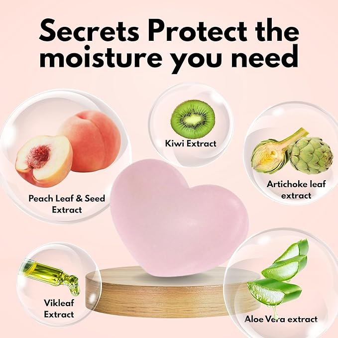 Natural Exfoliating Bar Soap for Dark Spots, Pore Cleansing & Body Exfoliant Soap Bar & Dead Skin Remover for Women & Man with Aloe, Honey& Citric Acid for Japanese Skincare 2.8 Oz