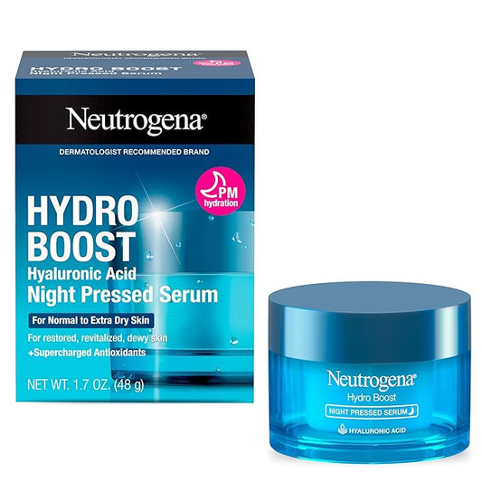 Neutrogena, Hydro Boost Night Pressed Serum with Hyaluronic Acid, 1.7 Ounce