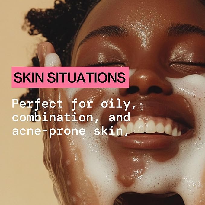 Pacifica Grapefruit Bubbles Gel-to-Foam Cleanser - Gentle Face Wash for Oily & Combination Skin, Helps Remove Excess Oil & Impurities, Helps Brighten, Vegan & Cruelty-Free Formula Dermatologist Tested