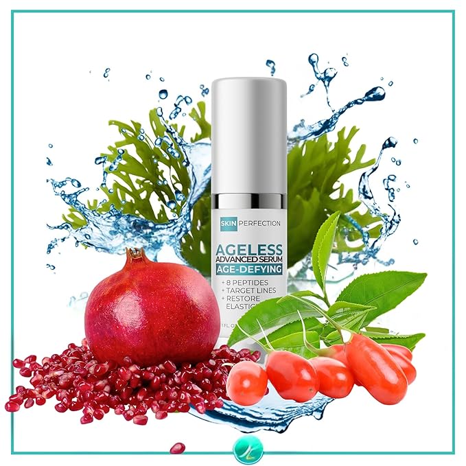 Skin Perfection Ageless Advanced Age-defying Serum Anti-aging Peptides Snap 8 Adipofill Matrixyl Synthe 6 Skin Firm Dipeptide Syn-ake Syn-coll Dmae Haloxyl Hyaluronic Acid